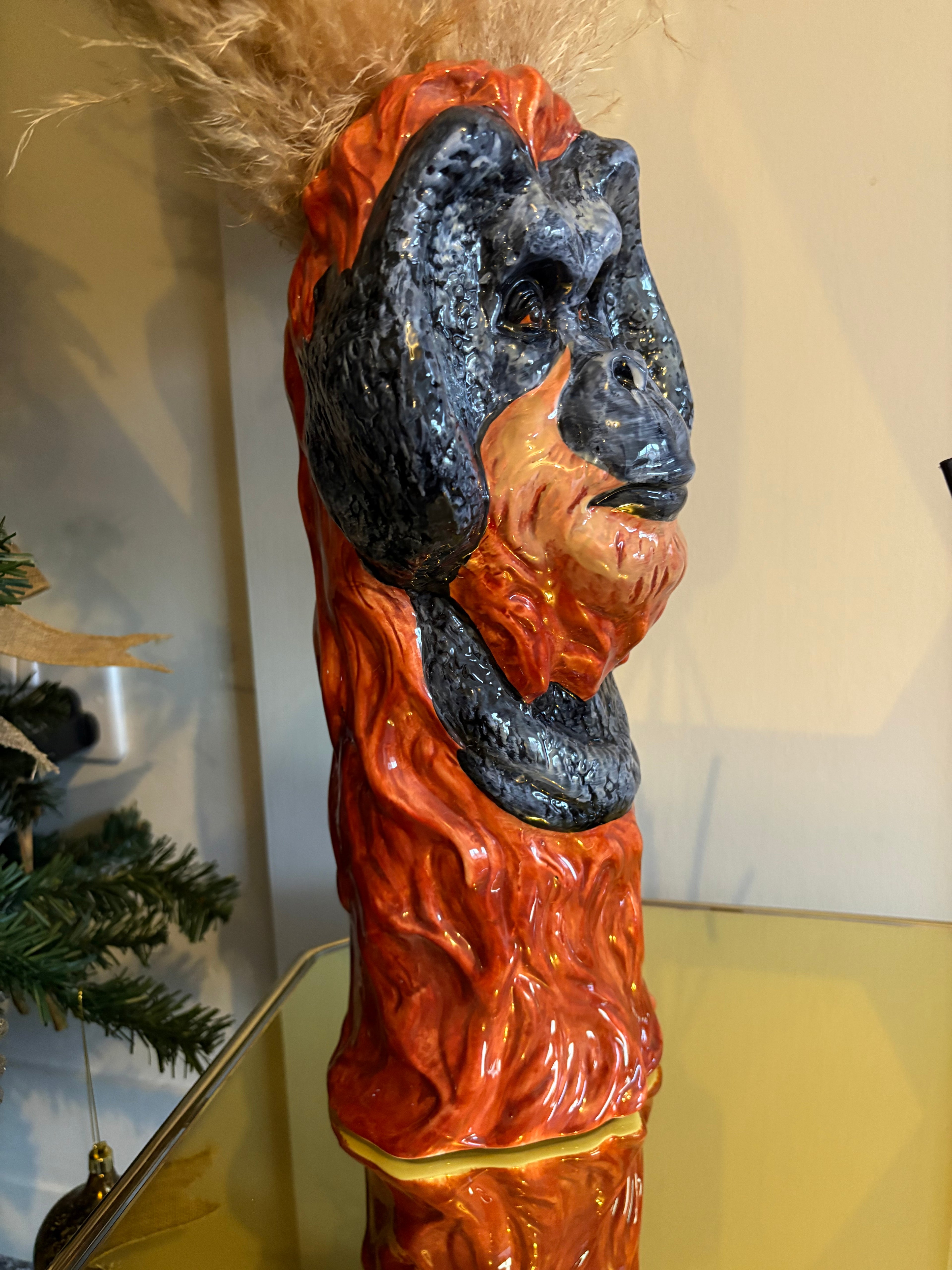 Orangutan Vase