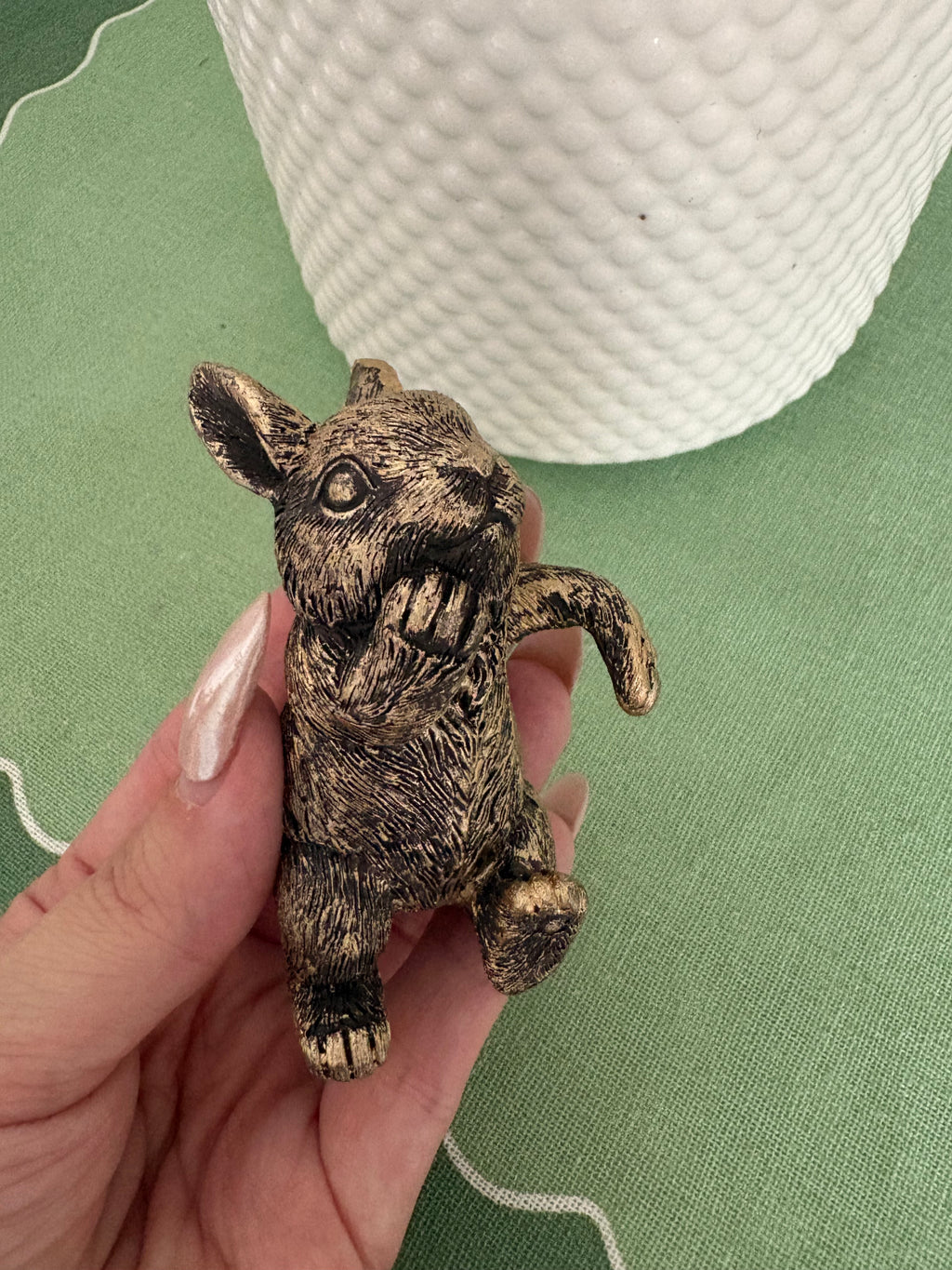 Pair of Bunny Pot Hangers