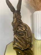 Gold Sculpted Hare