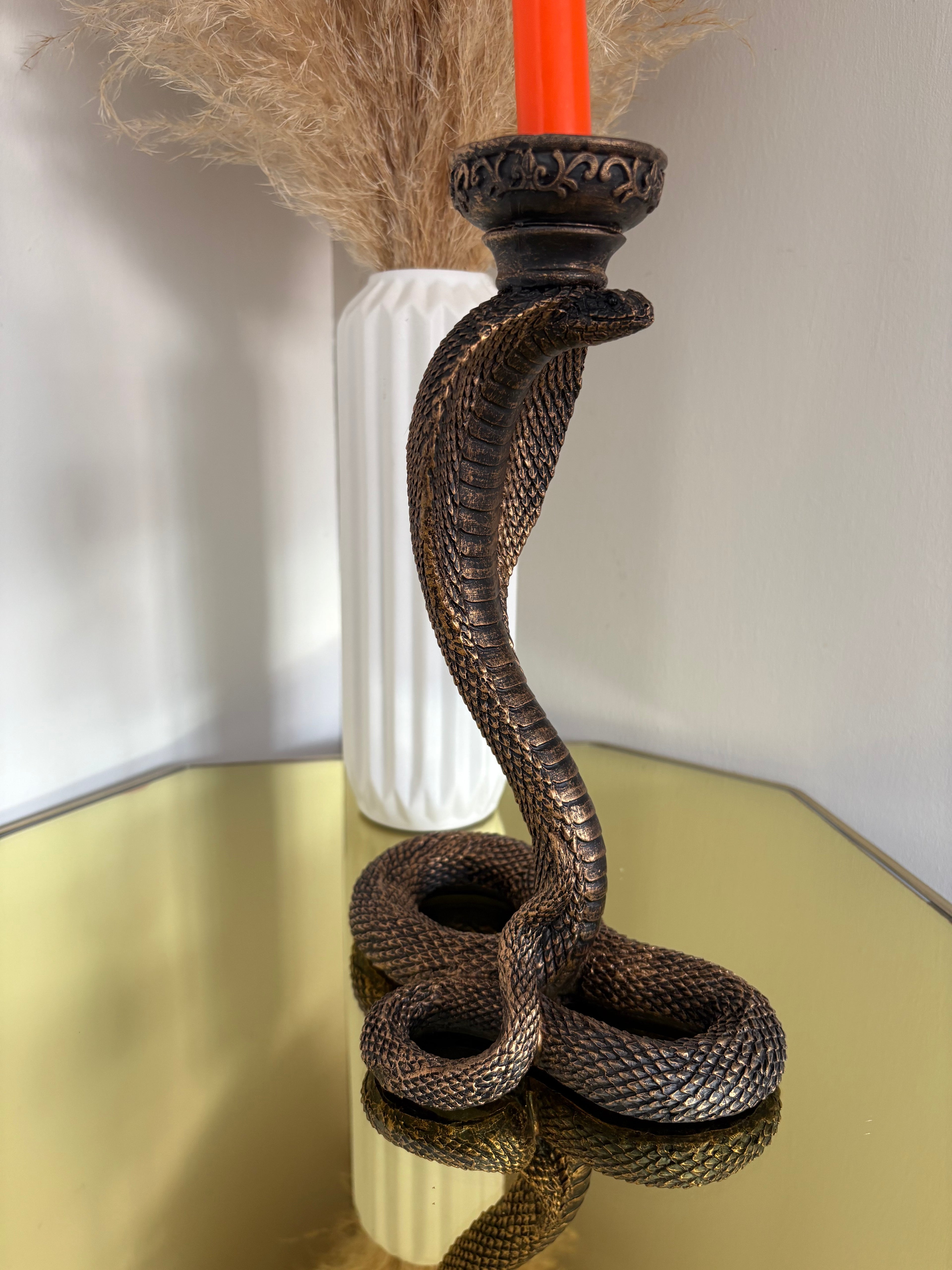 Cobra Candlestick Holder