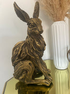 Gold Sculpted Hare