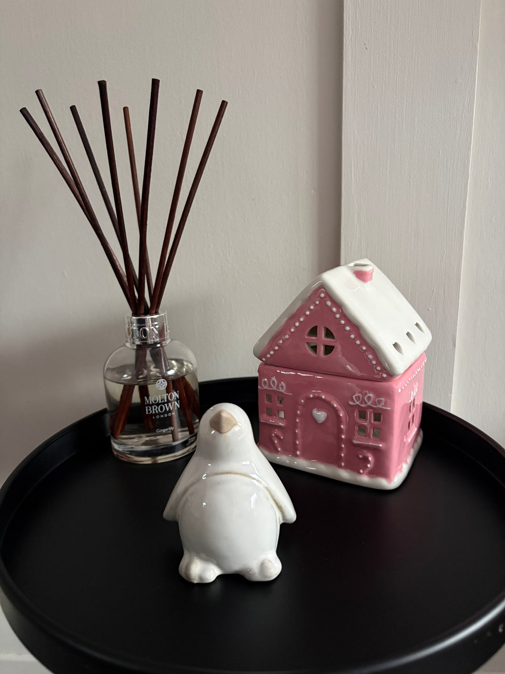 White Ceramic Penguin