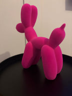 Vibrant Pink Balloon Dog