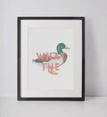 What the Duck? A4 Print