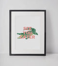 See You Later Alligator A4 Print