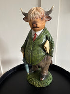 Highland Cow Gentleman in Suit