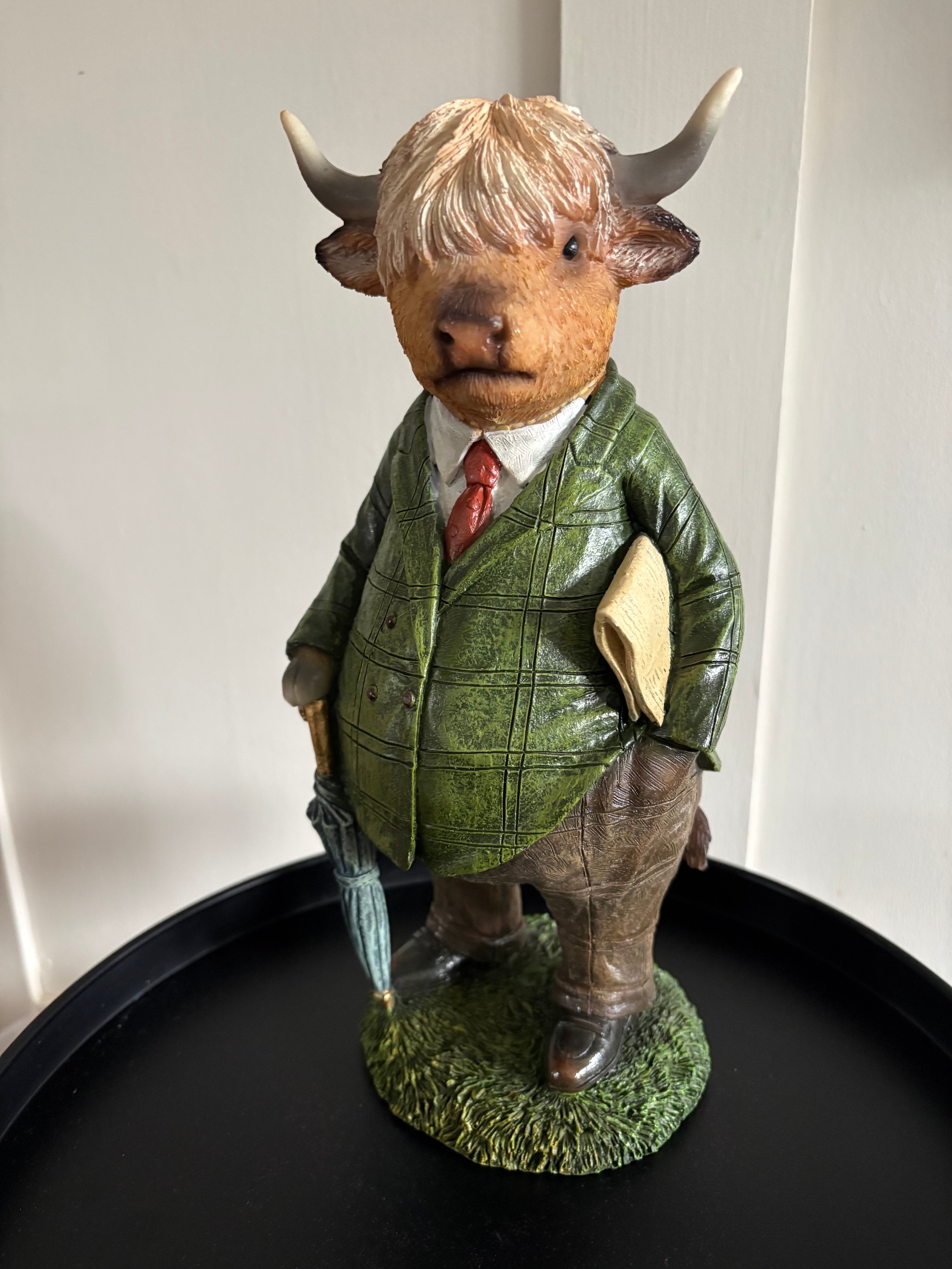 Highland Cow Gentleman in Suit