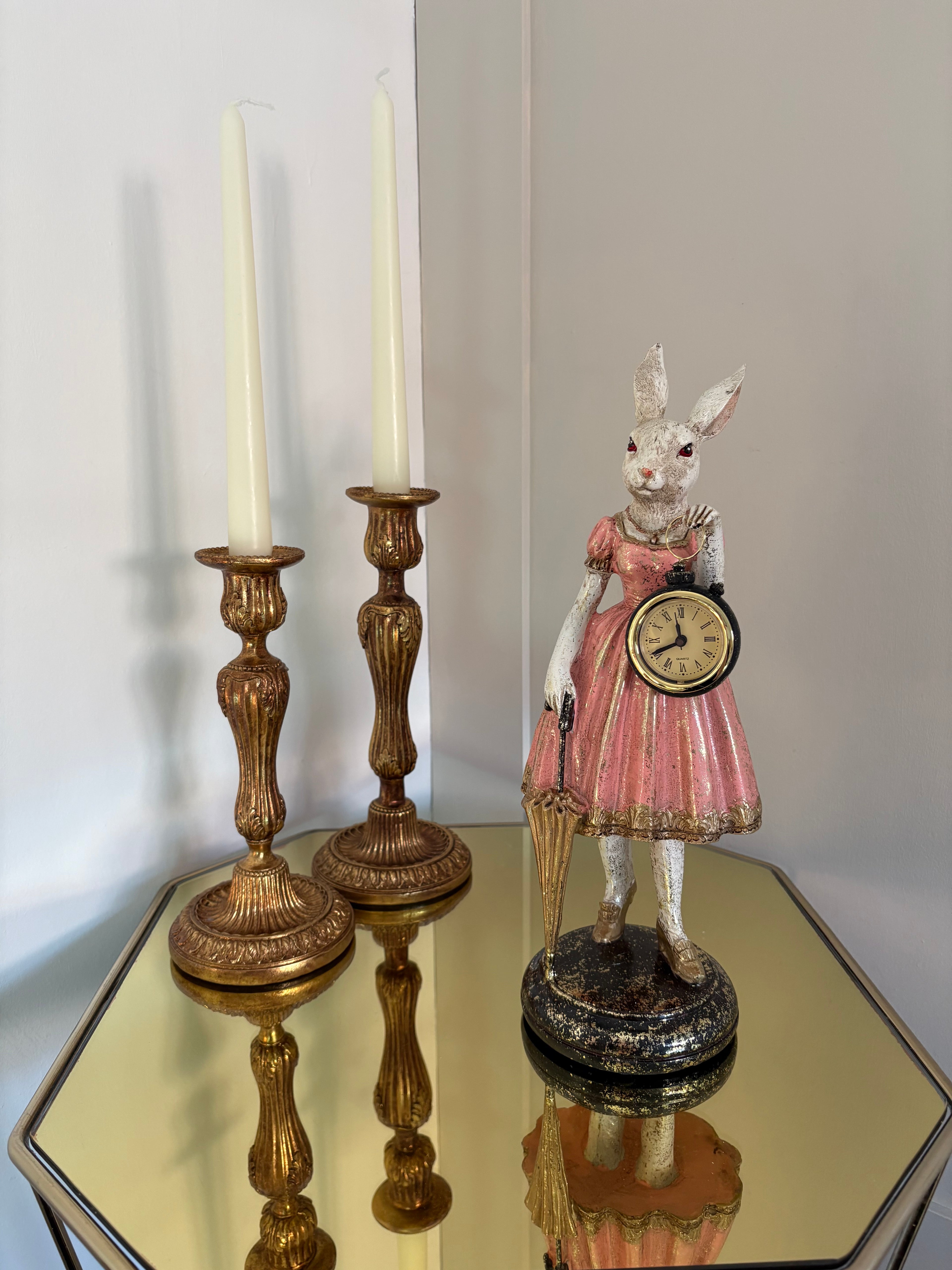 Lady Rabbit Clock