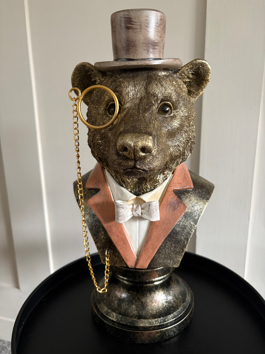 Gold Bear Bust