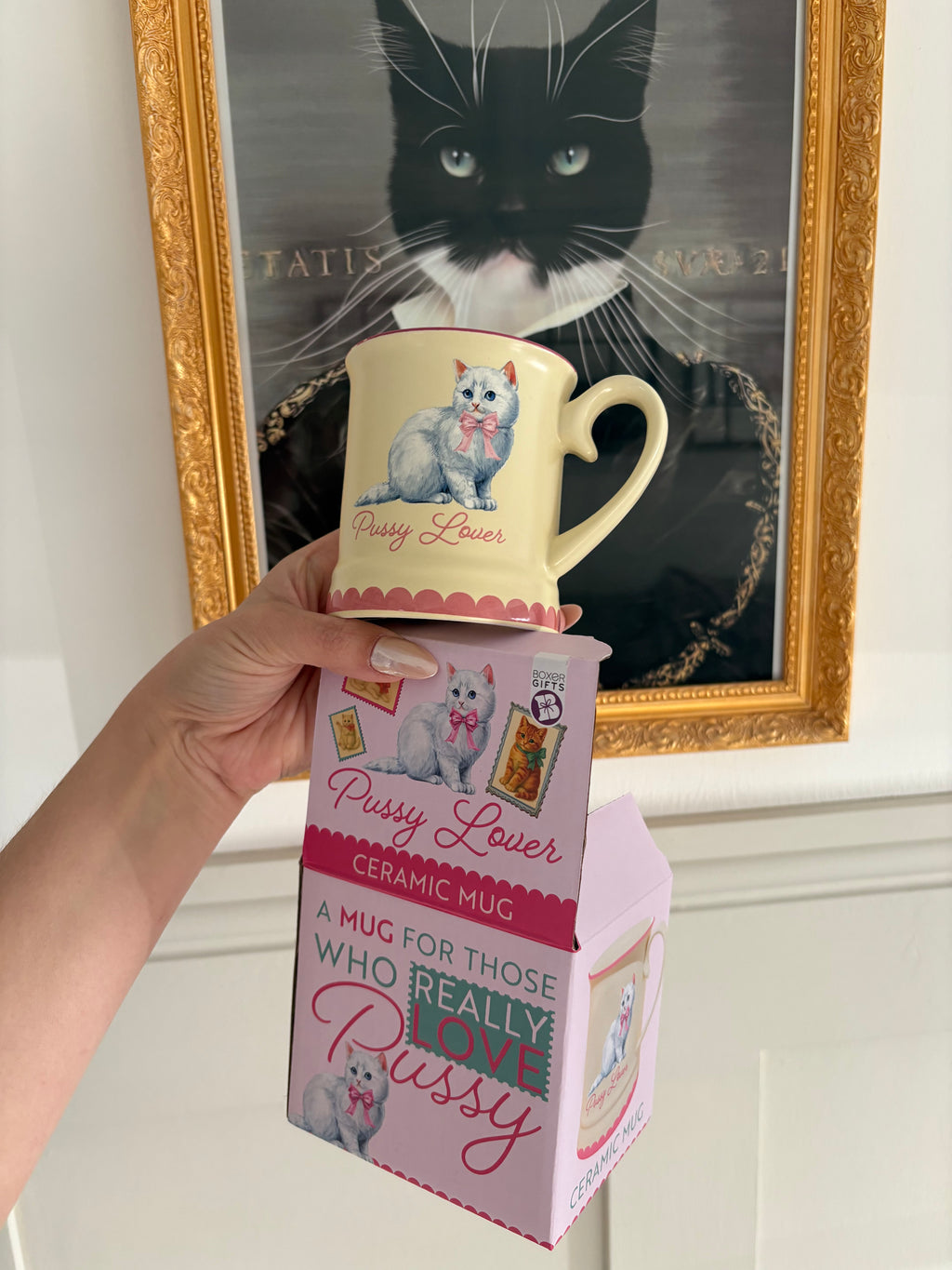 Pussy Lover. Fun Mug