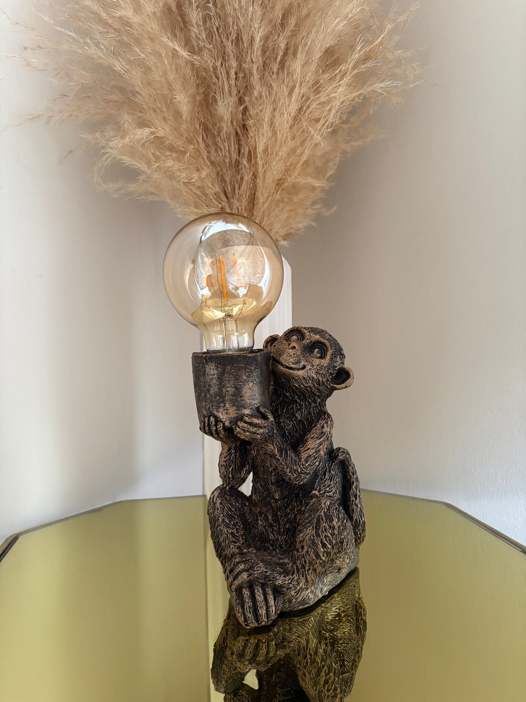 Monkey in Awe Lamp