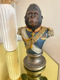 Gorilla in Blue Uniform