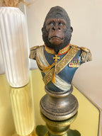 Gorilla in Blue Uniform