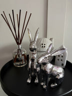 Pair of Silver Rabbits