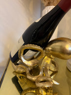 Gold Octopus Bottle Holder