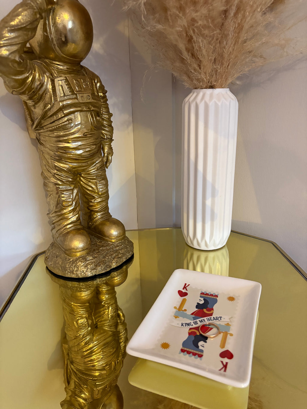 King of My Heart Trinket Dish