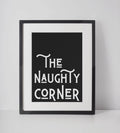 The Naughty Corner A4 Print