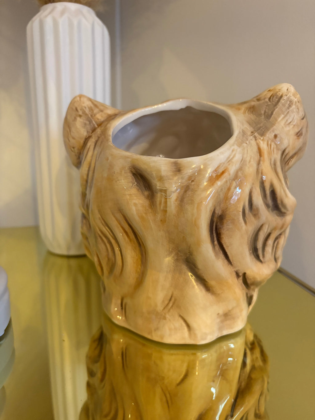 Lioness Plant Pot Vase