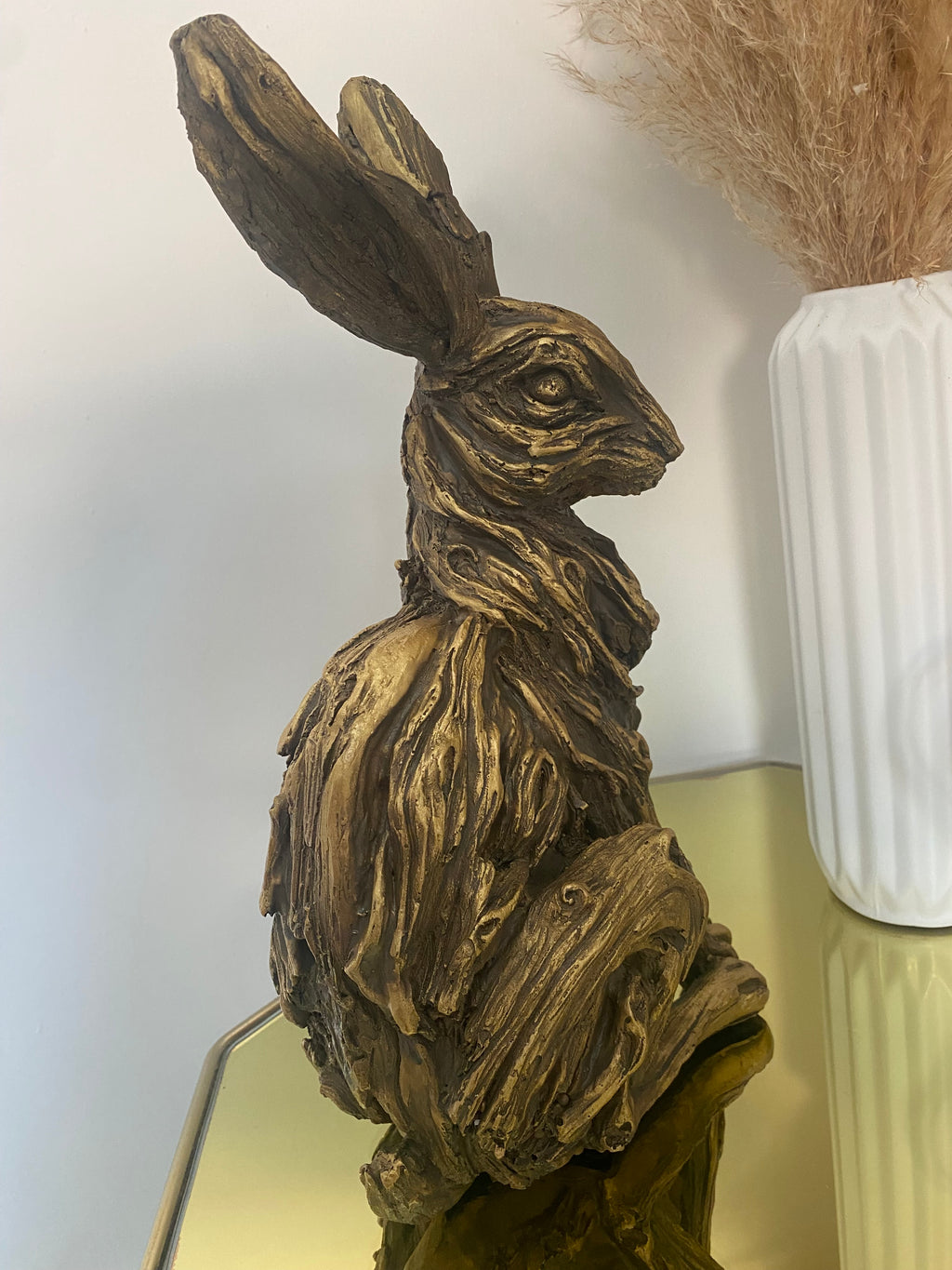 Gold Sculpted Hare