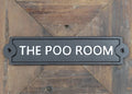 The Poo Room Sign
