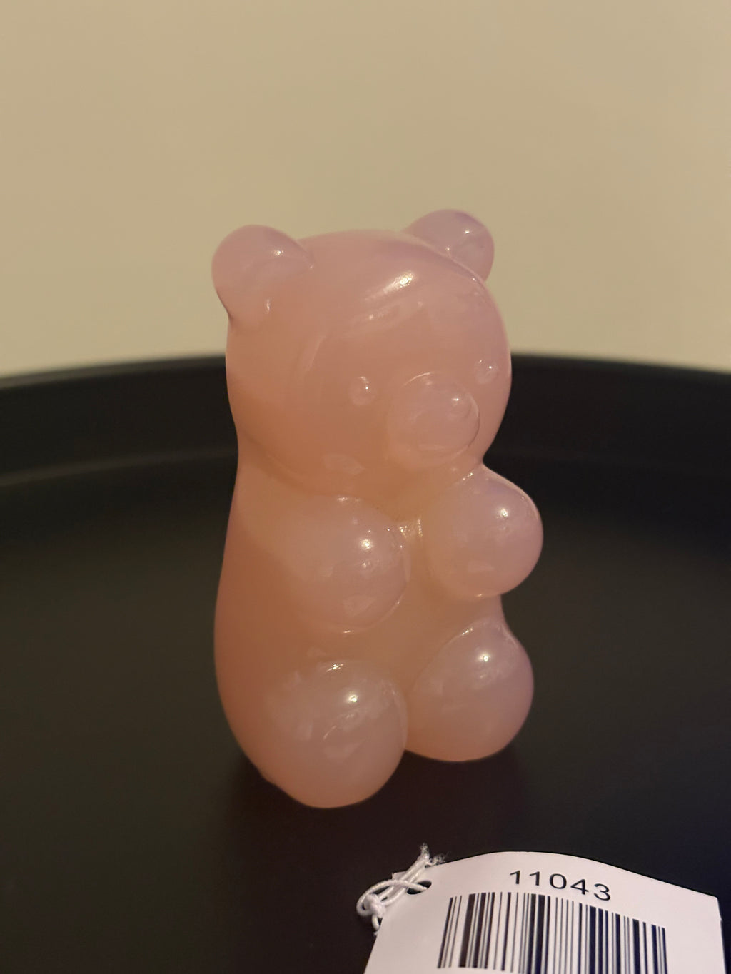 Mini Pink Resin Gummy Bear