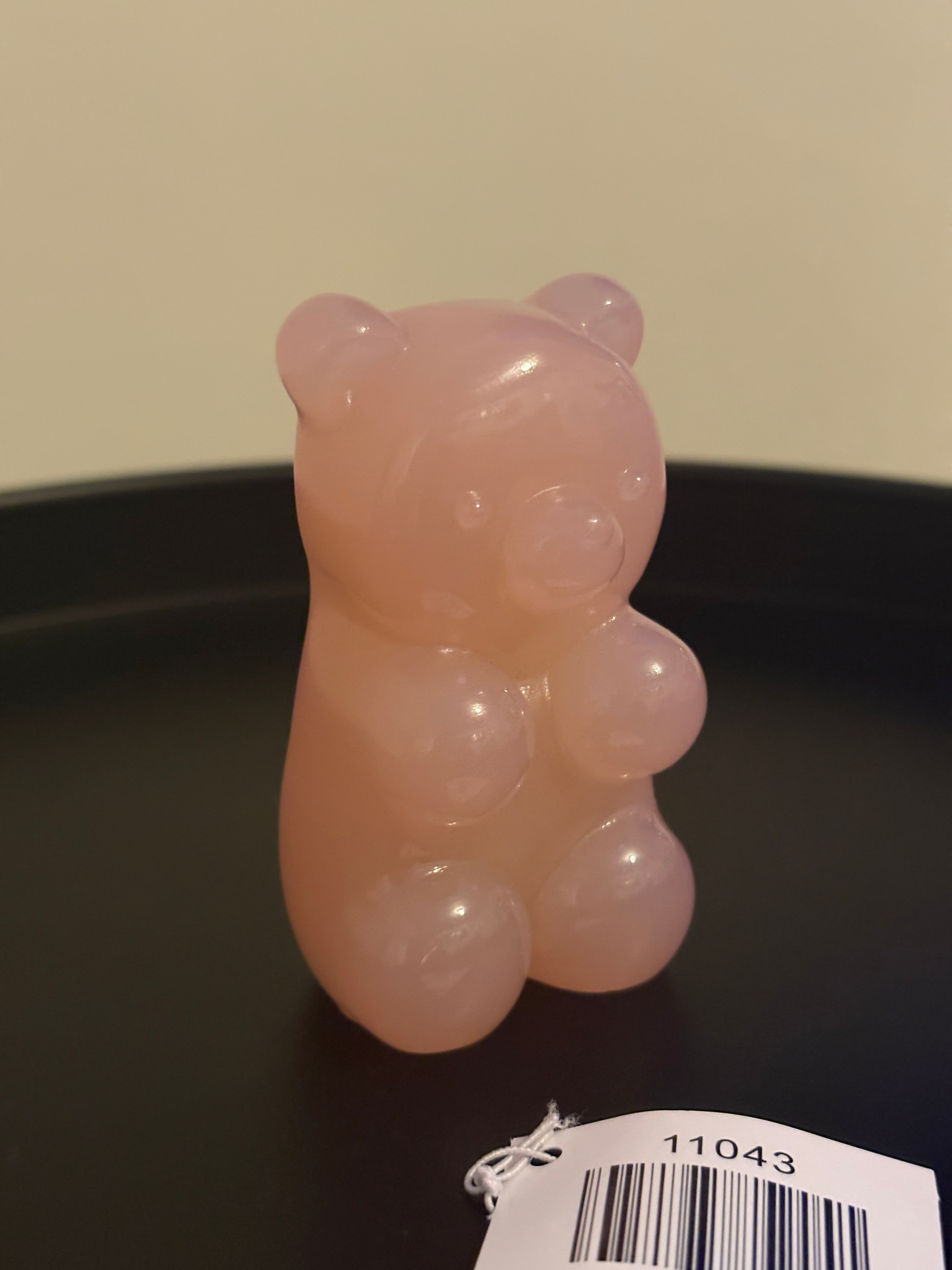 Mini Pink Resin Gummy Bear