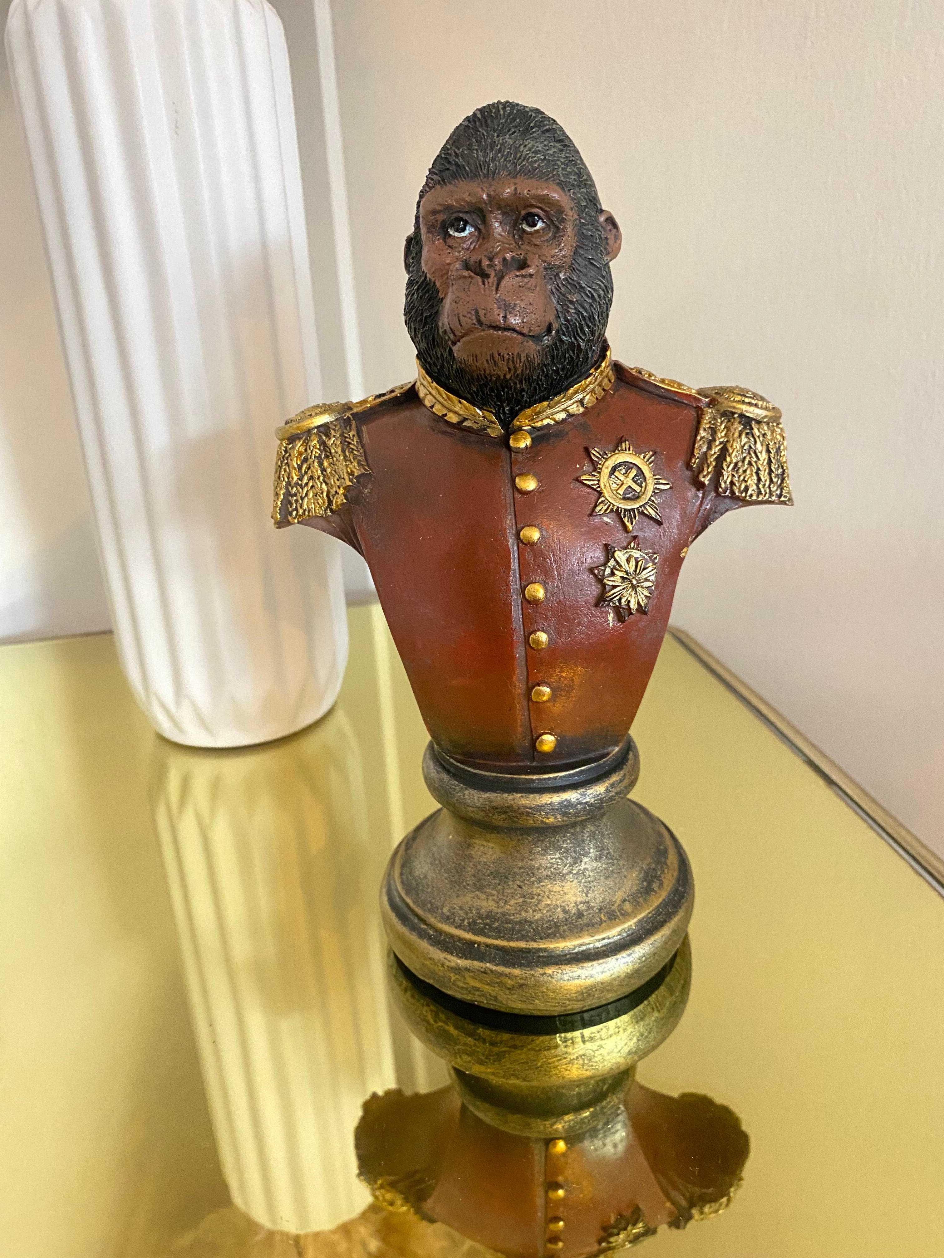 Gorilla in Red Uniform