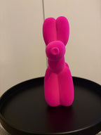 Vibrant Pink Balloon Dog
