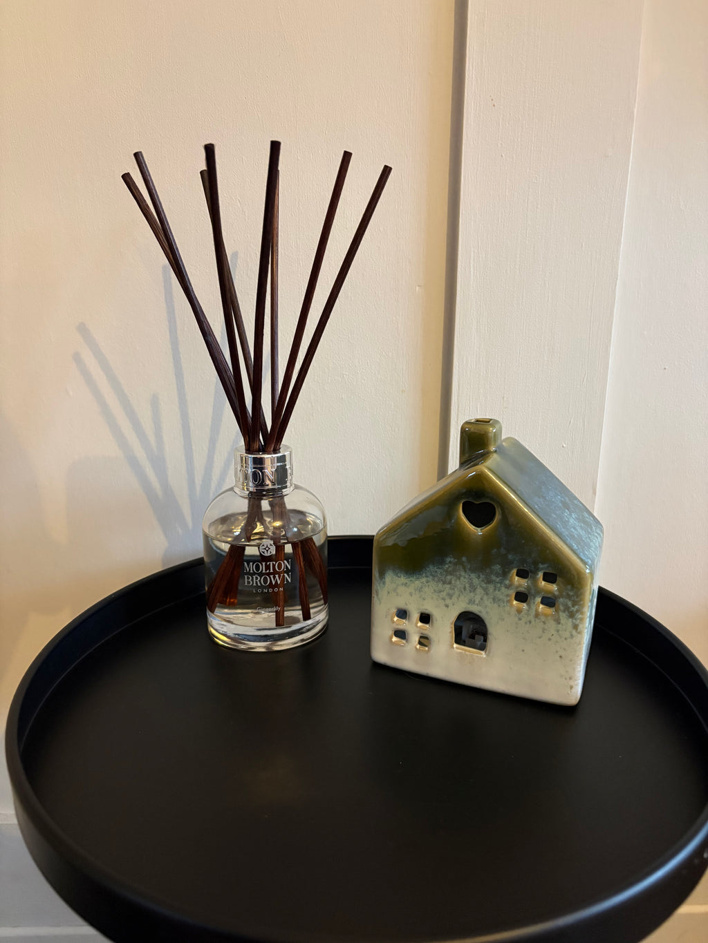 Green Ceramic LED House