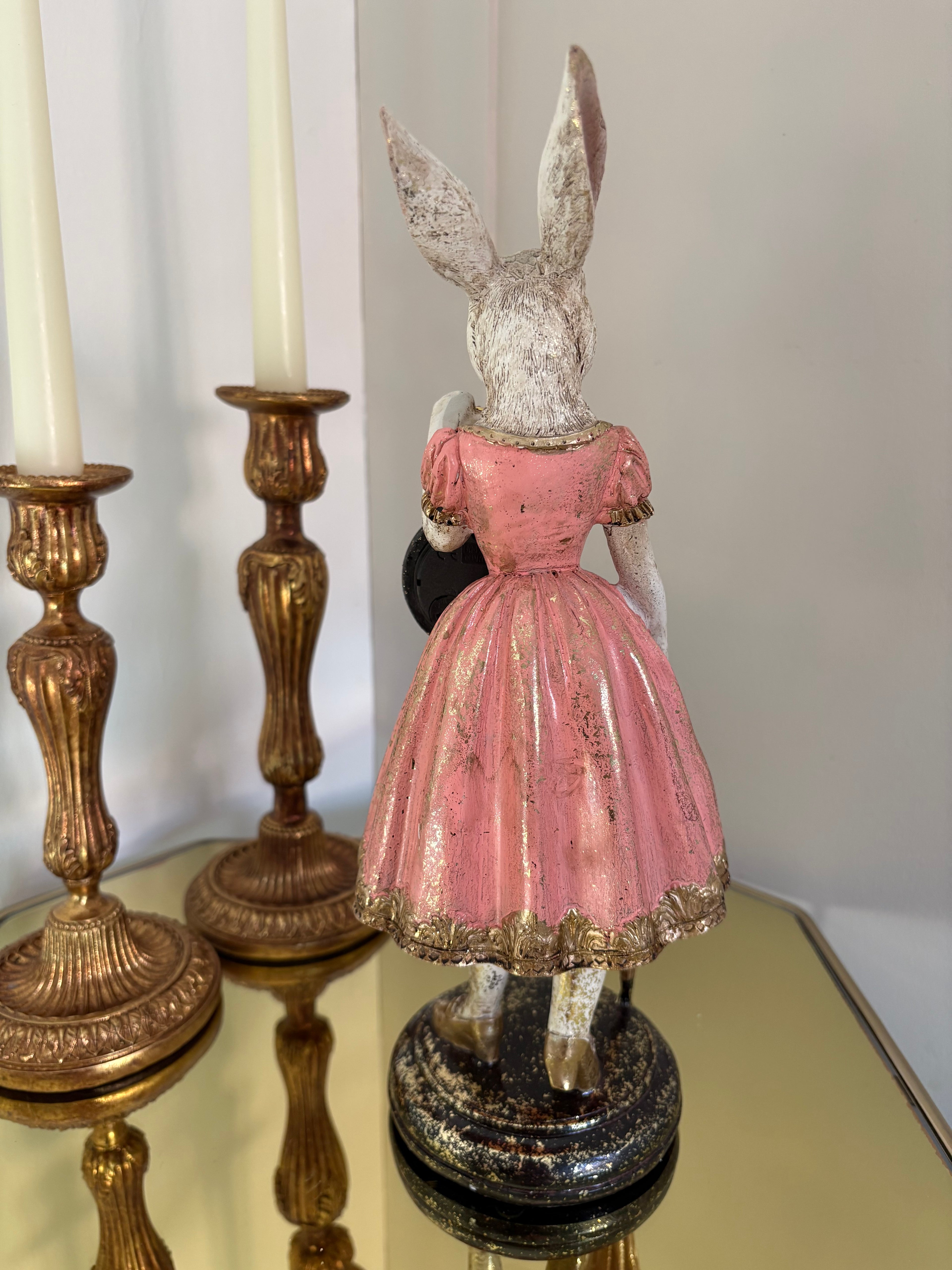 Lady Rabbit Clock
