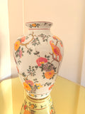 Tropical Birds and Flowers Vase