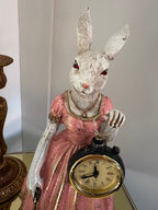 Lady Rabbit Clock