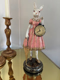 Lady Rabbit Clock