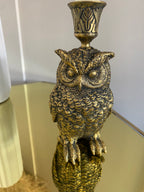 Owl Candlestick Holder
