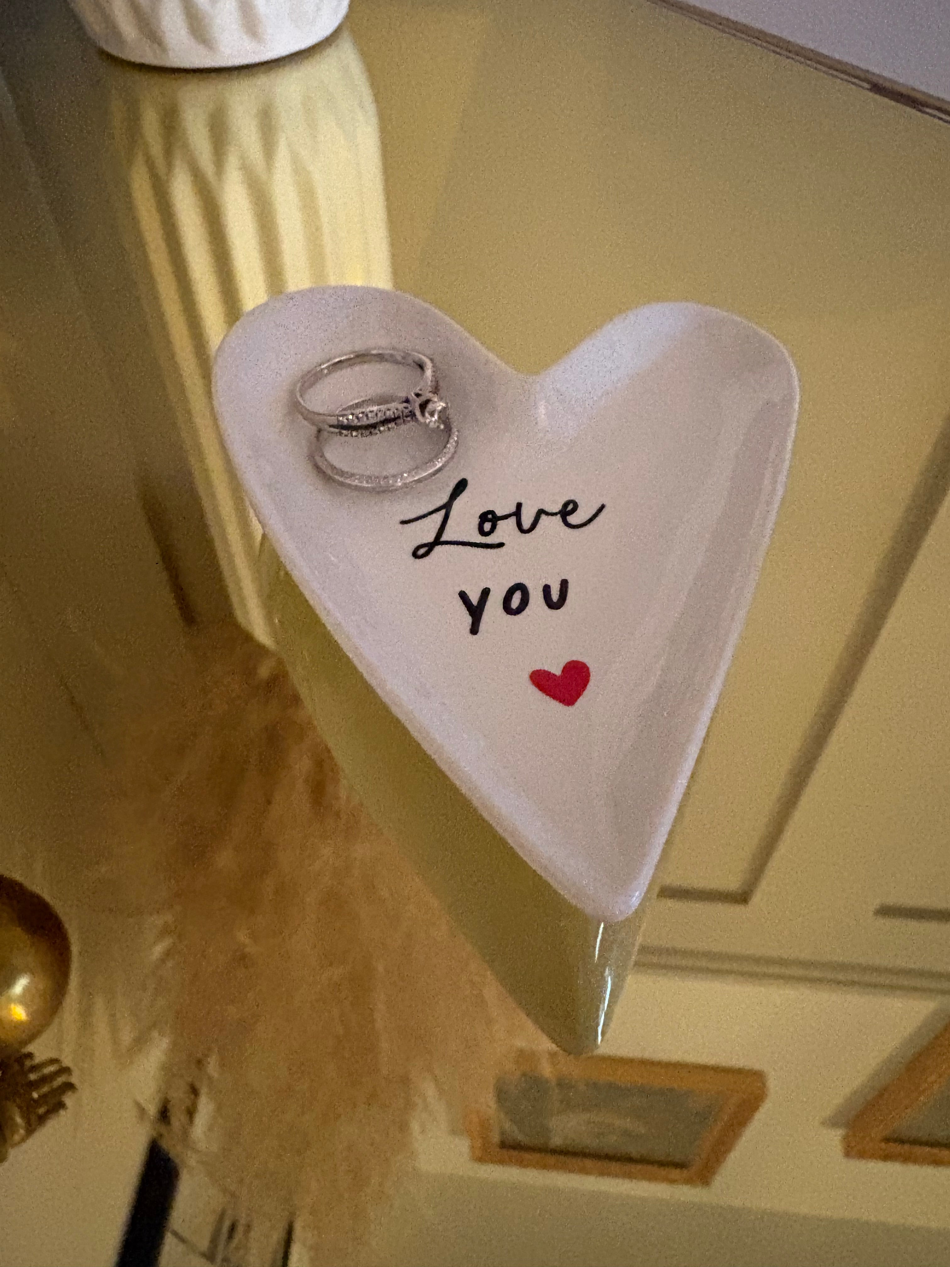 Love You Trinket Dish