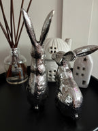 Pair of Silver Rabbits