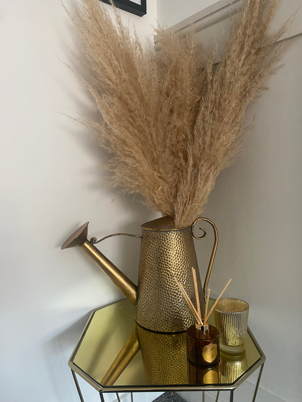 Gold Watering Can Vase