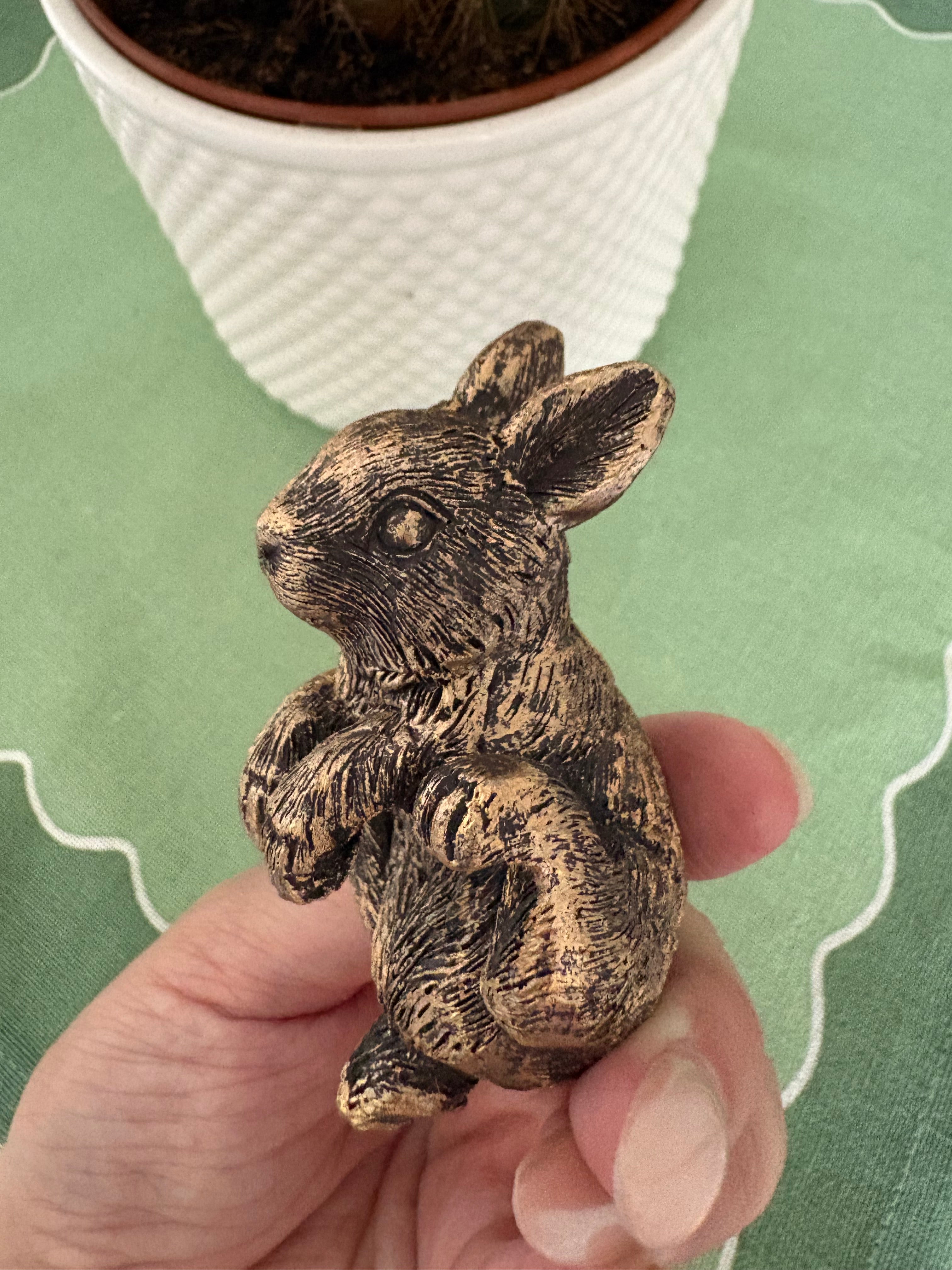 Pair of Bunny Pot Hangers