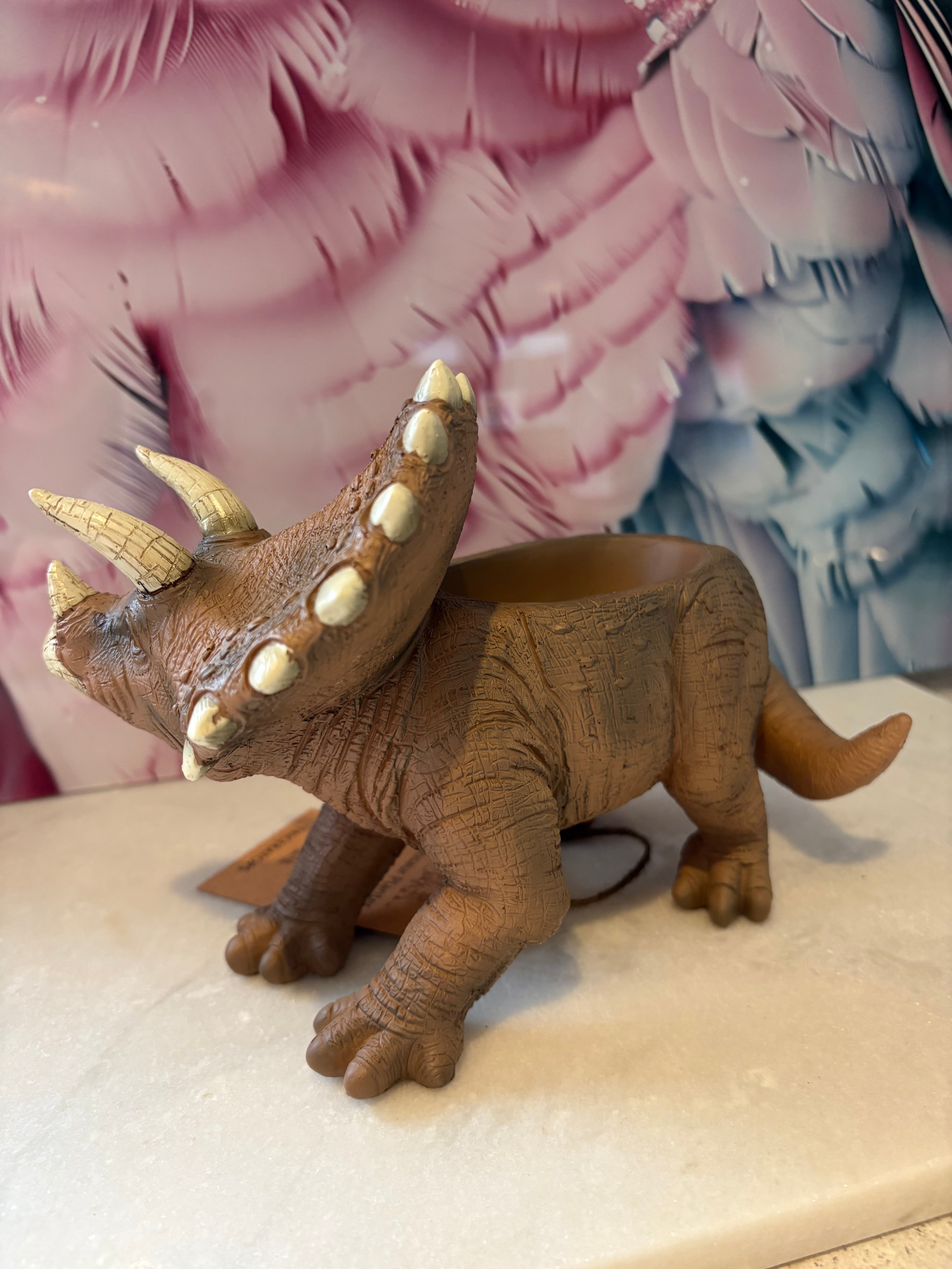 Triceratops Plant Pot