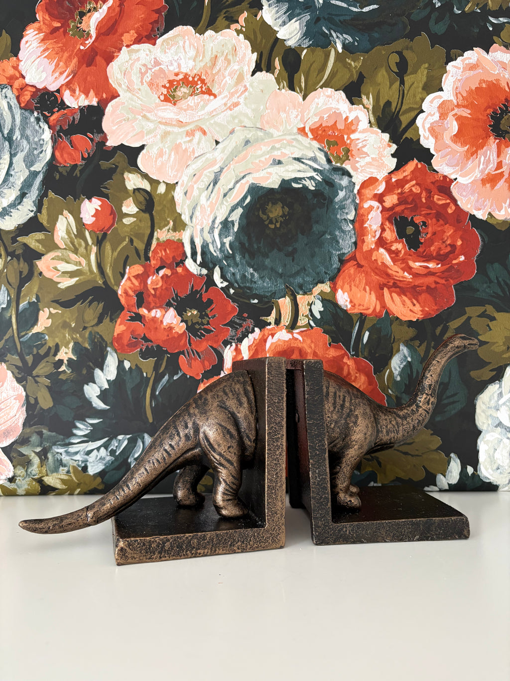 Dinosaur, Cast Iron Book ends