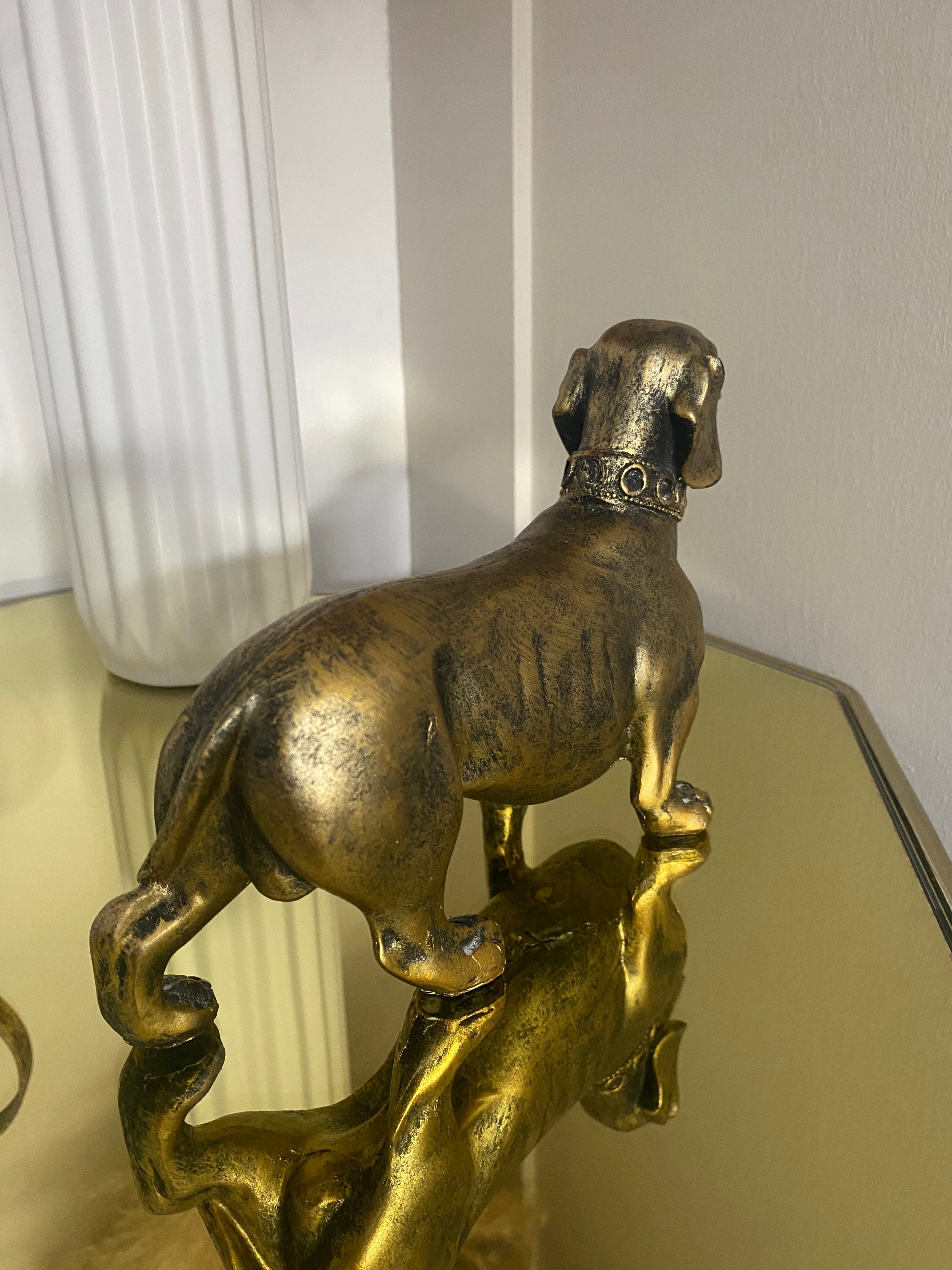Gold Sausage Dog Dachshund