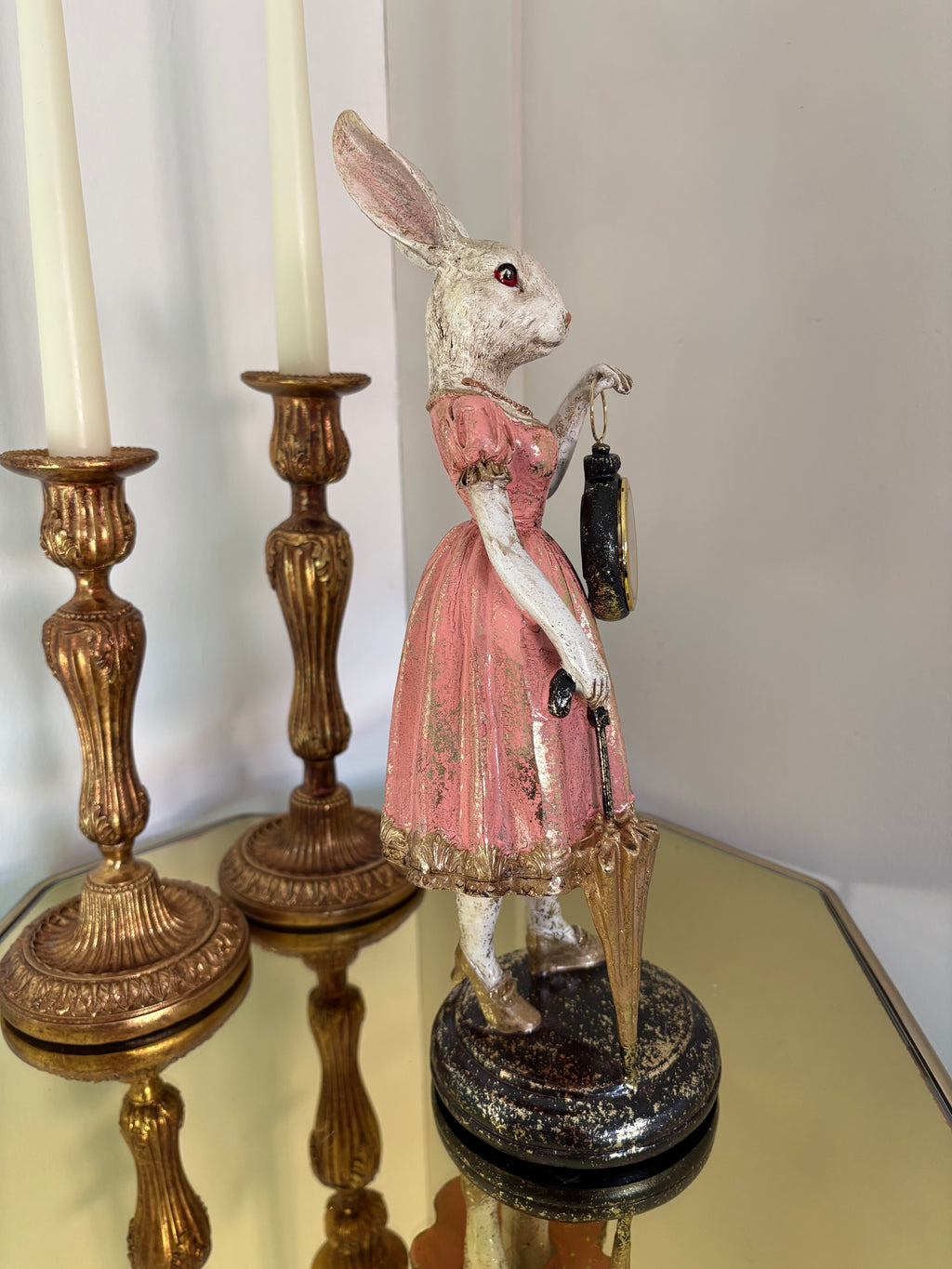 Lady Rabbit Clock
