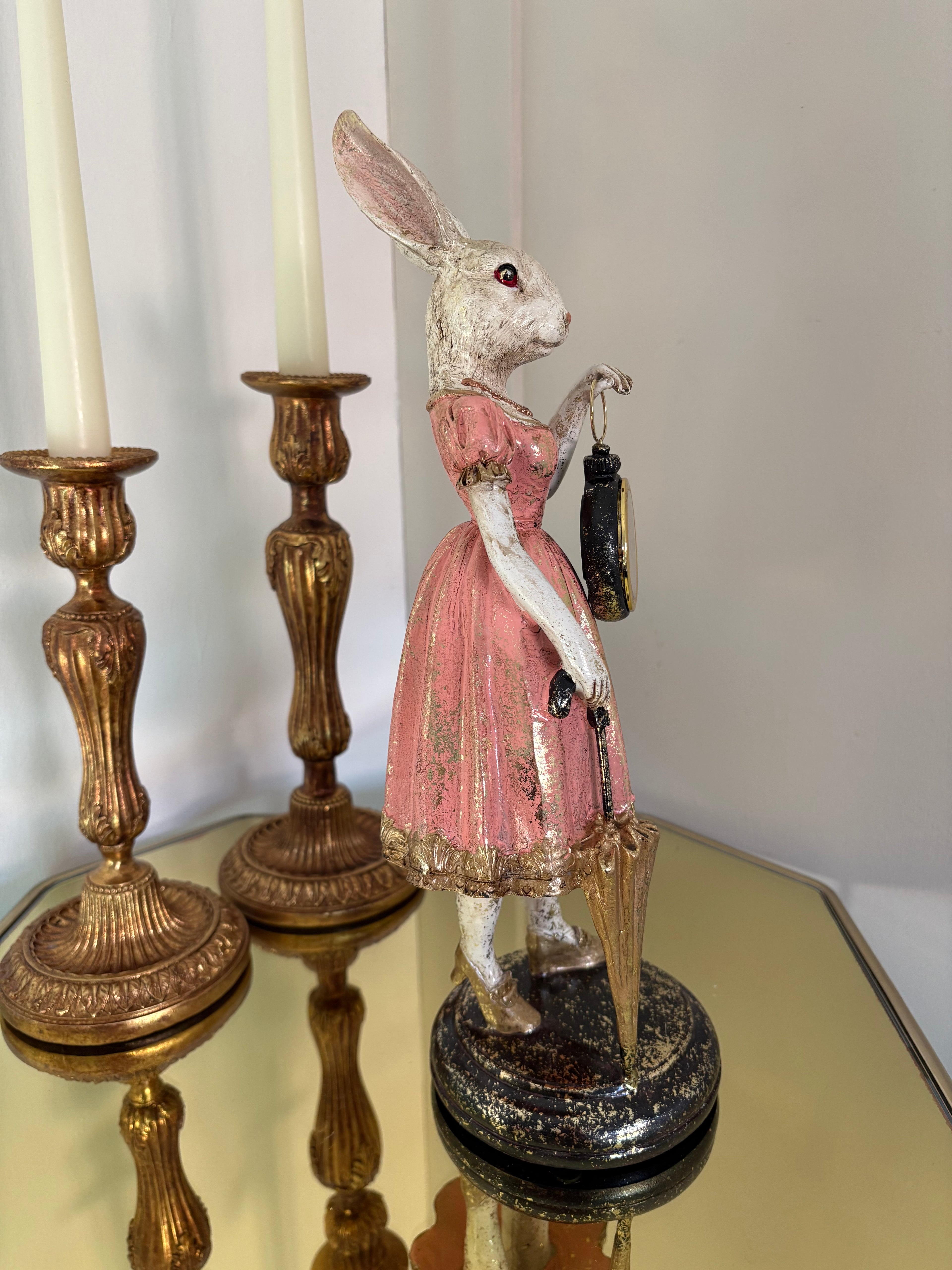 Lady Rabbit Clock
