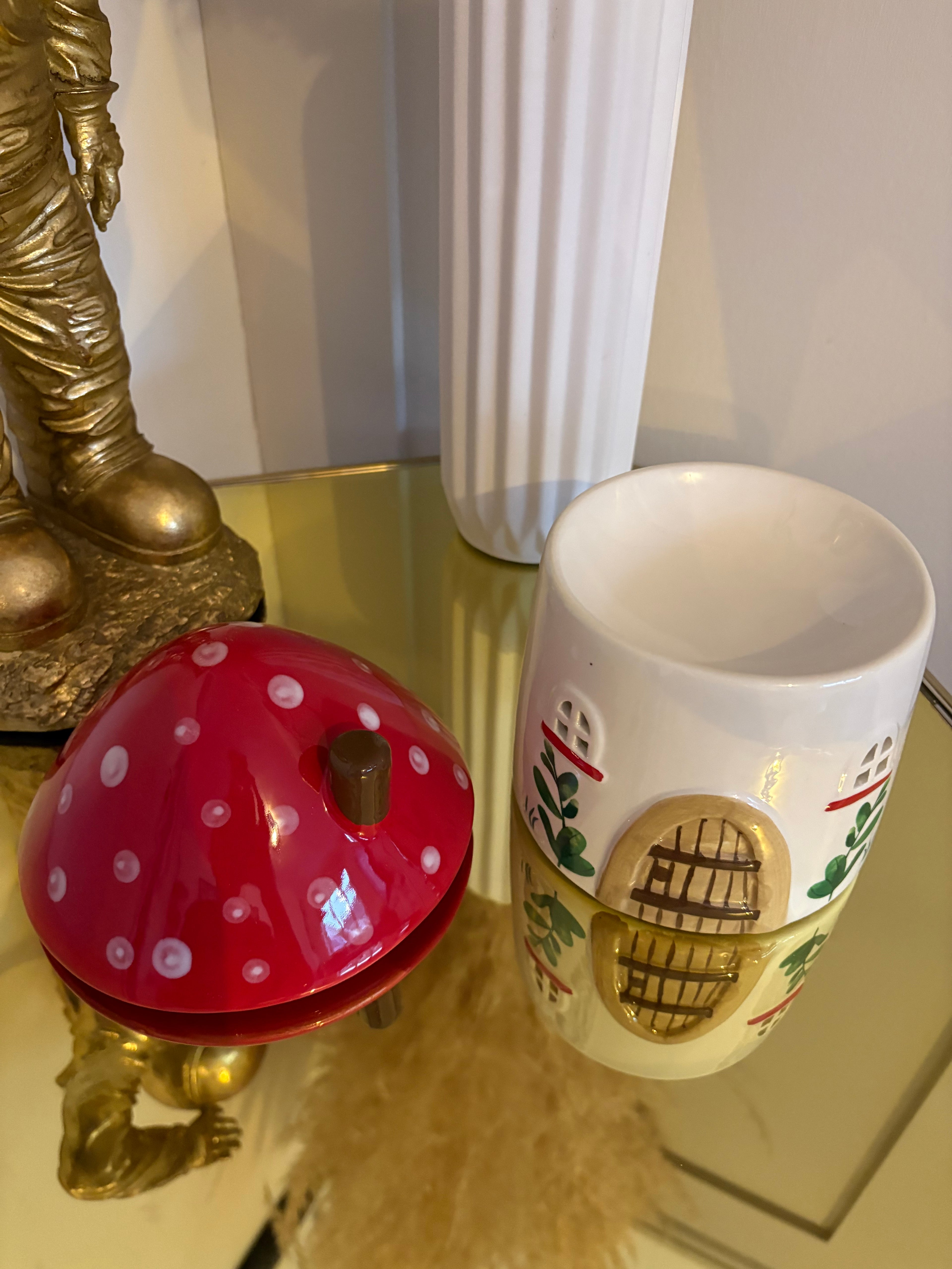 Mushroom House Wax Melter