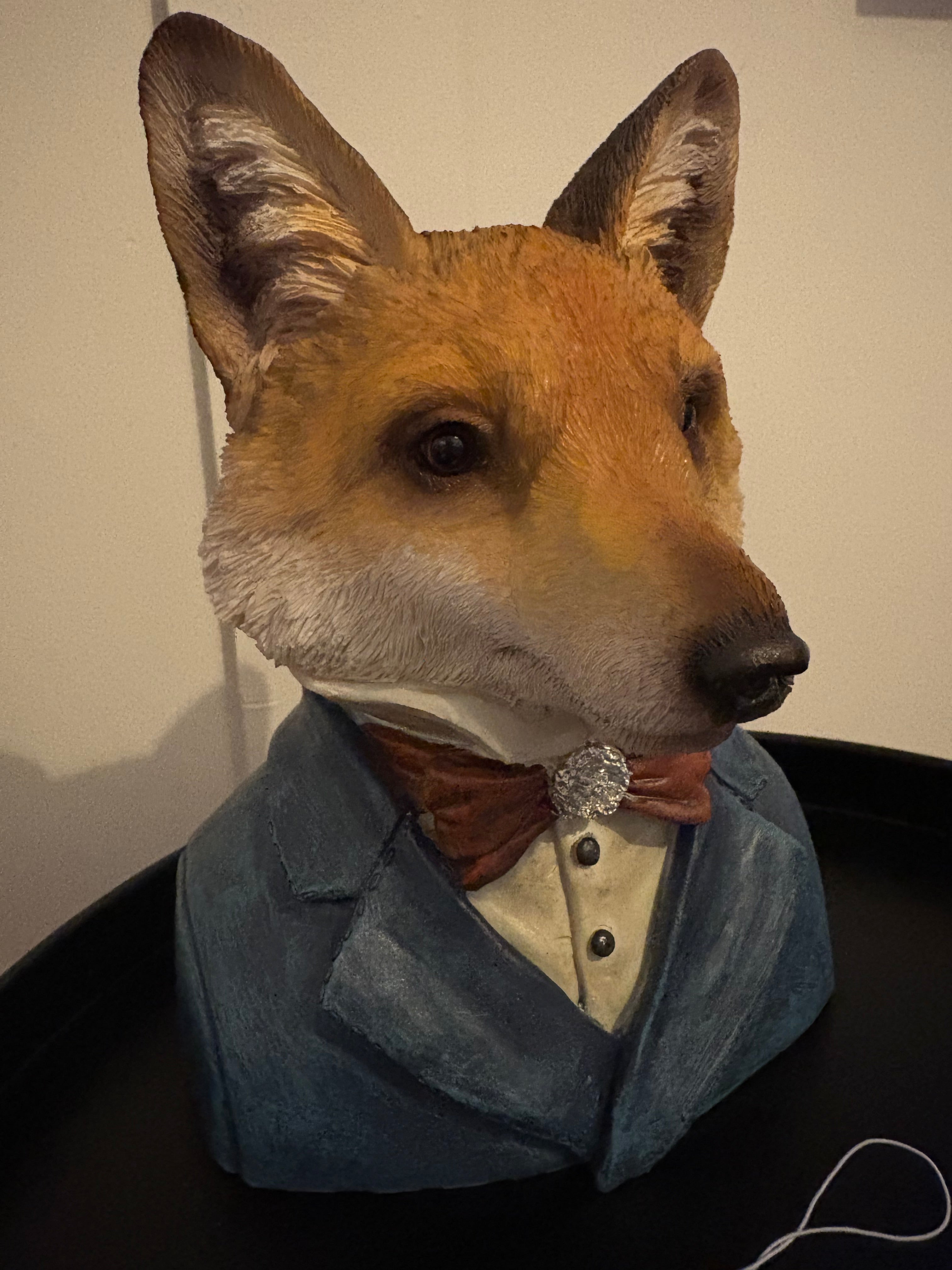 Smart Fox Bust