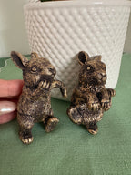 Pair of Bunny Pot Hangers