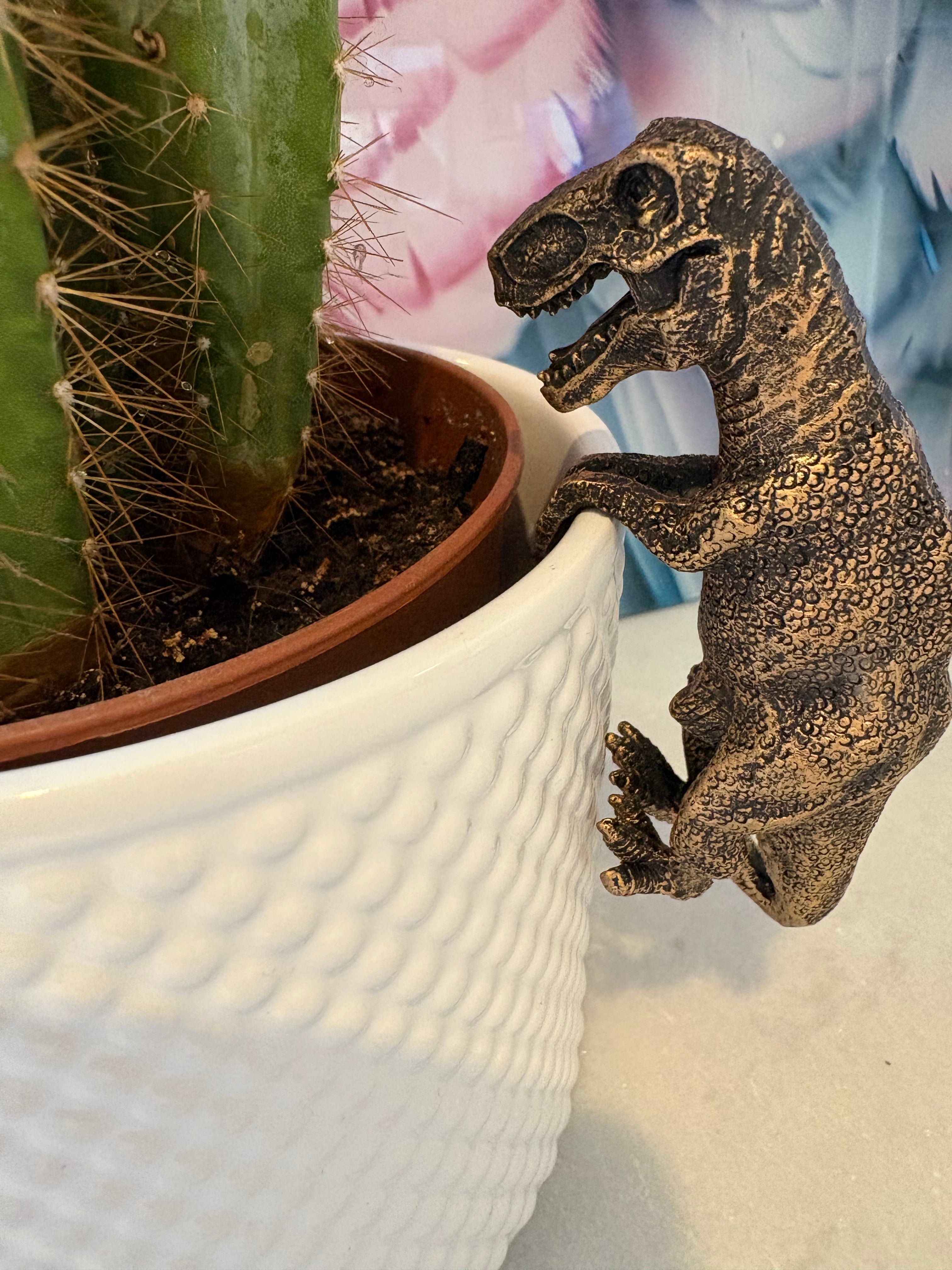 T-Rex Pot Buddies Pot Hanger