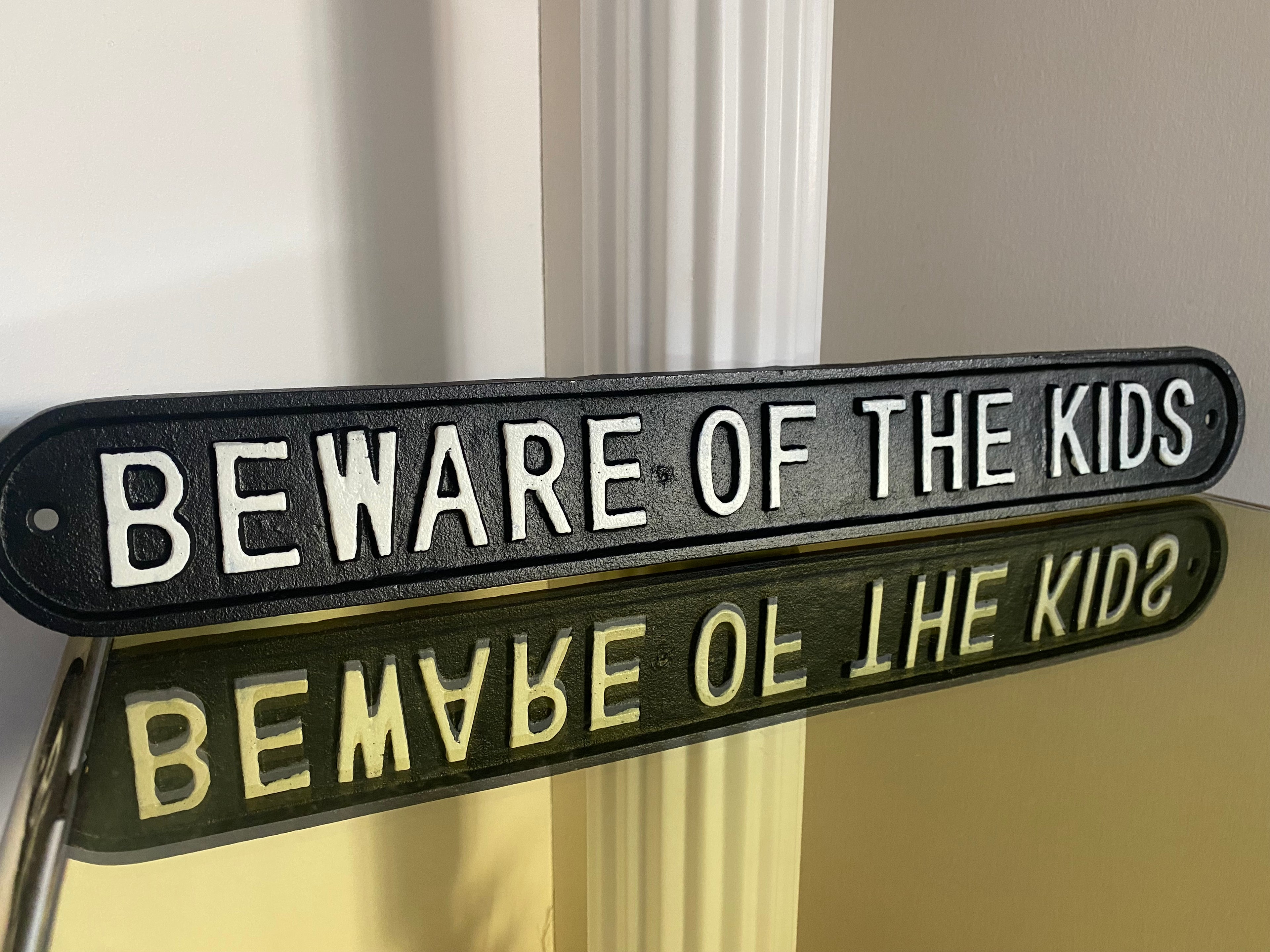 Beware of the Kids Sign