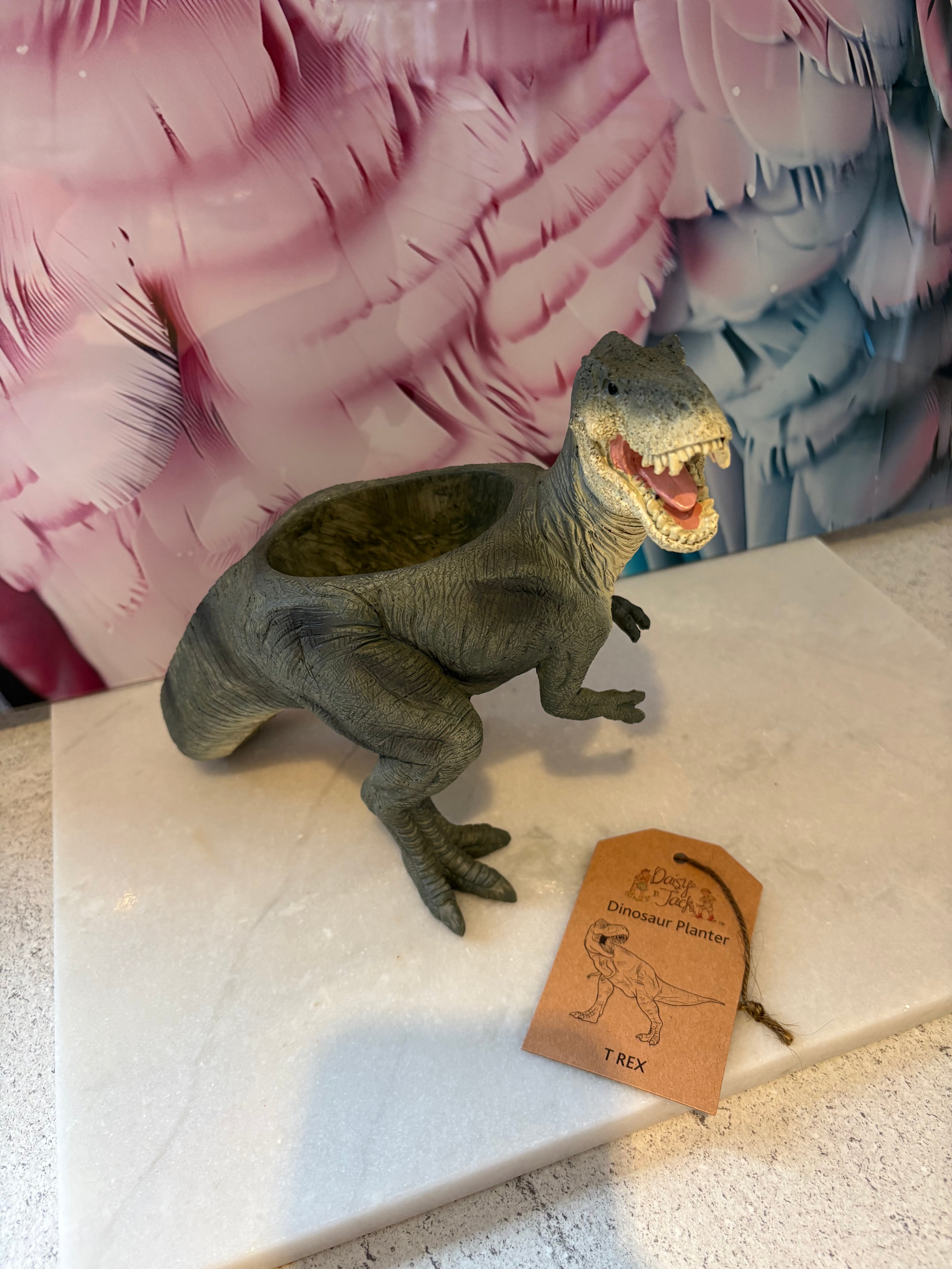 T-Rex Plant Pot