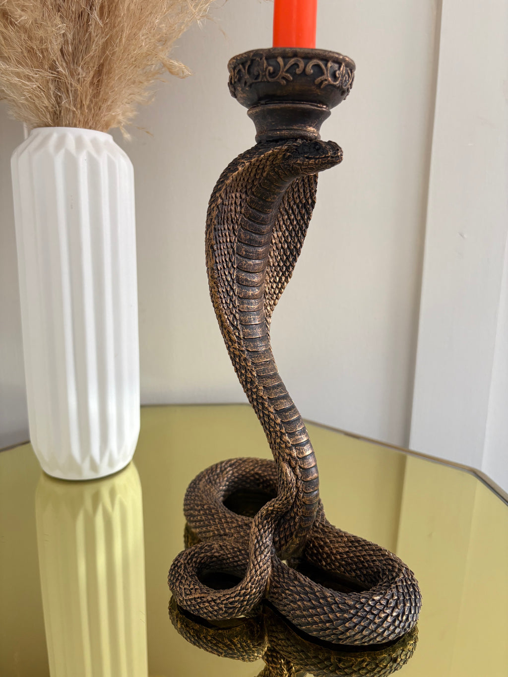 Cobra Candlestick Holder